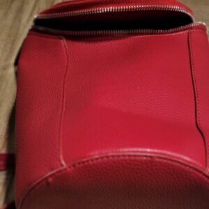 Red Bucket Shoulder Bag